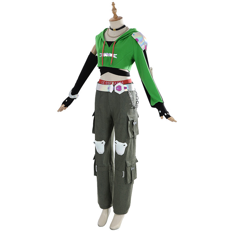 Overwatch 2 x LE SSERAFIM FEARLESS Illari Cosplay Costume