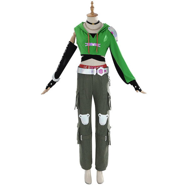 Overwatch 2 x LE SSERAFIM FEARLESS Illari Cosplay Costume