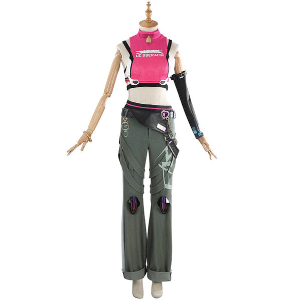 Overwatch 2 x LE SSERAFIM Juno Cosplay Costume