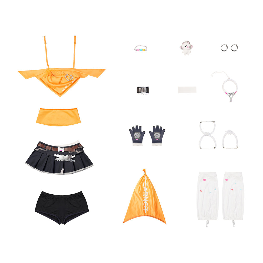 Overwatch 2 x LE SSERAFIM Mercy Cosplay Costume