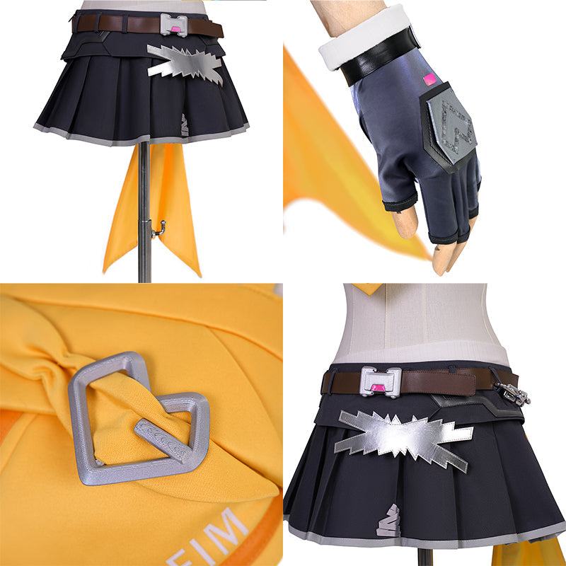 Overwatch 2 x LE SSERAFIM Mercy Cosplay Costume