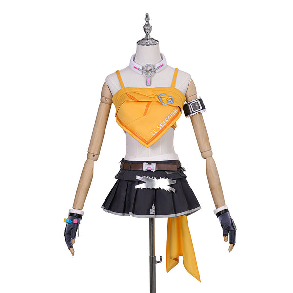Overwatch 2 x LE SSERAFIM Mercy Cosplay Costume