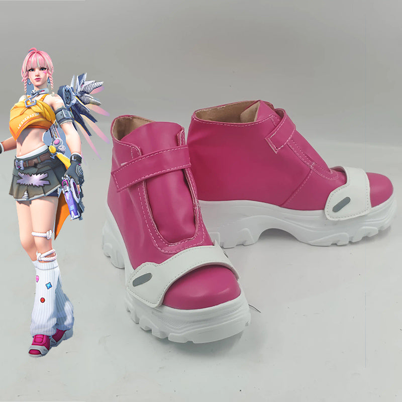Overwatch 2 x LE SSERAFIM Mercy Cosplay Shoes
