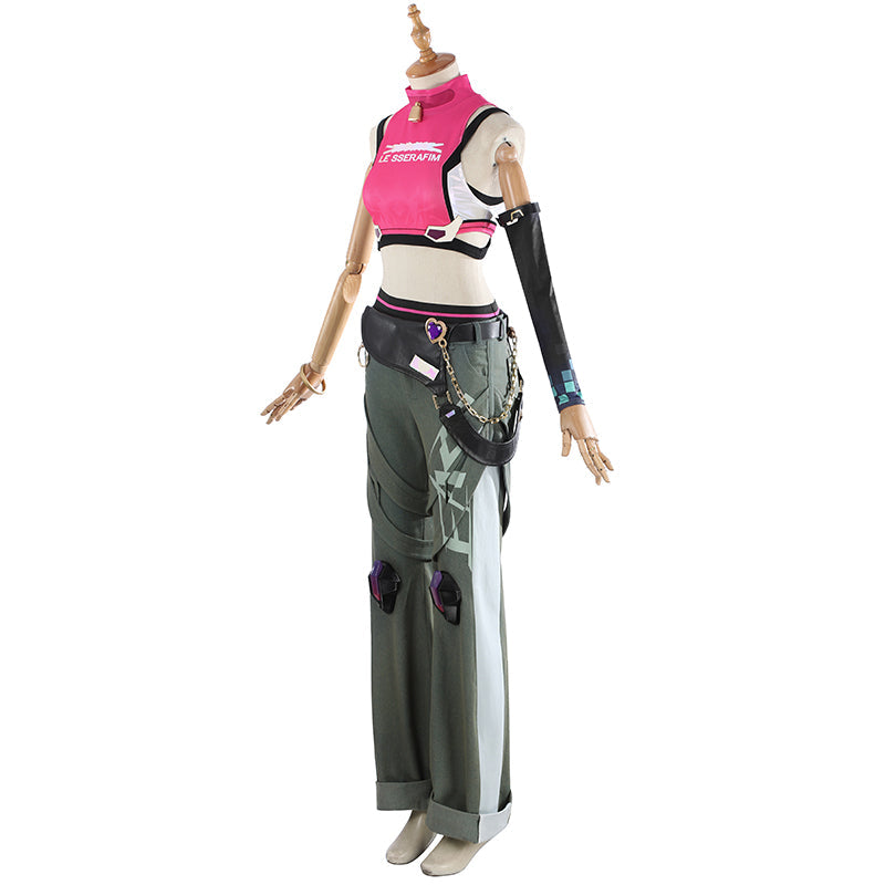 Overwatch 2 x LE SSERAFIM Juno Cosplay Costume