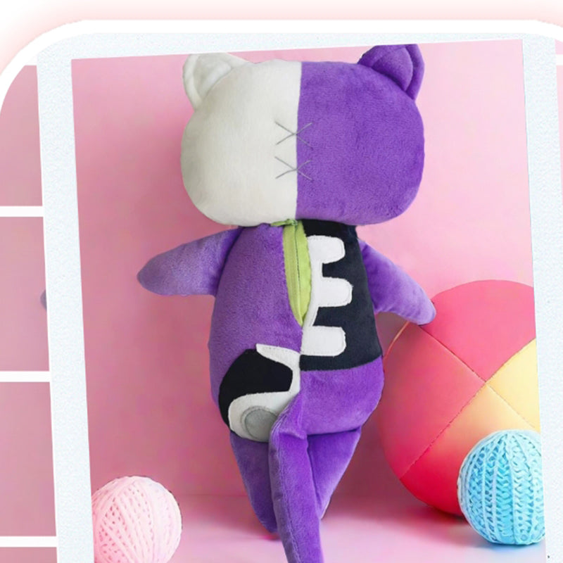 Panty And Stocking With Garterbelt Bone Kitten Honekoneko Plush Doll Cosplay Accessory Prop