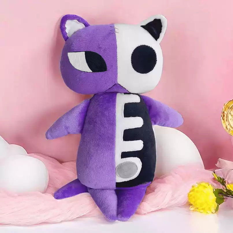 Panty And Stocking With Garterbelt Bone Kitten Honekoneko Plush Doll Cosplay Accessory Prop