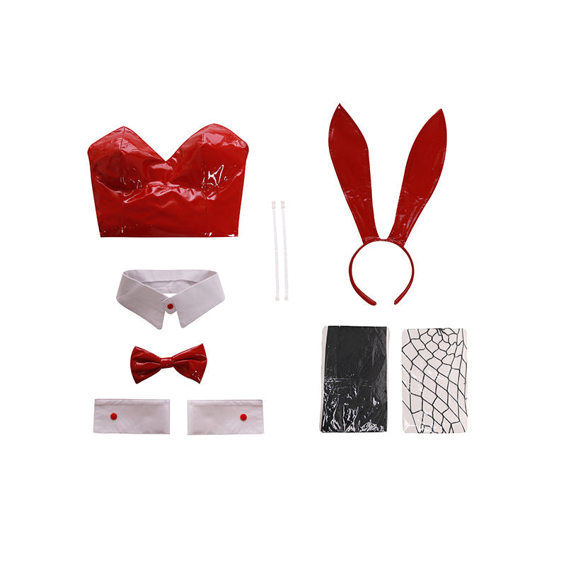 Panty And Stocking With Garterbelt Panty Bunny Girl Cosplay Costume