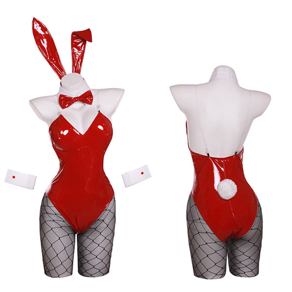 Panty And Stocking With Garterbelt Panty Bunny Girl Cosplay Costume