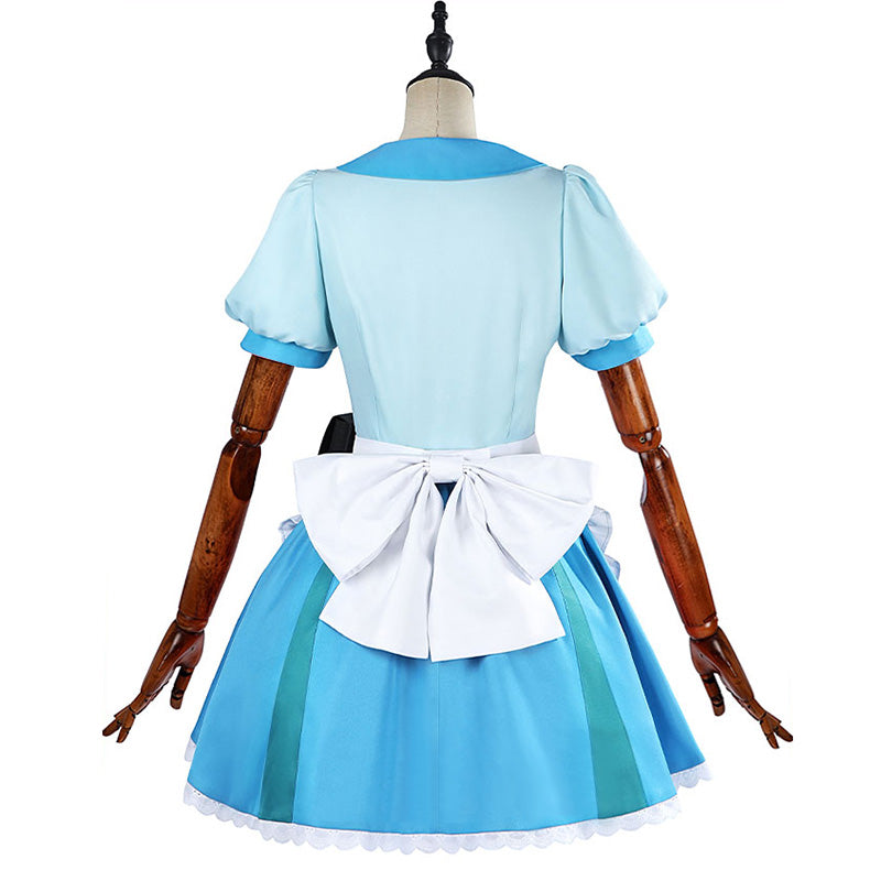 Panty And Stocking With Garterbelt Panty Maid Dress Cosplay Costume