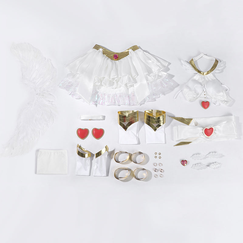 Panty And Stocking With Garterbelt Season 2 Panty Angel Cosplay Costume