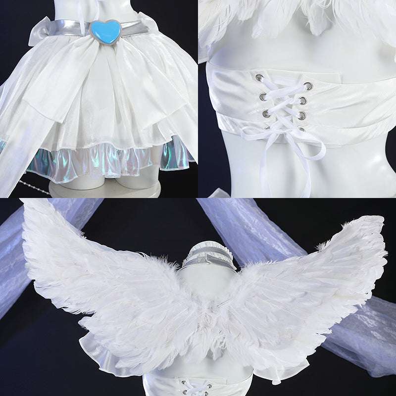 Panty And Stocking With Garterbelt Season 2 Stocking Angel Cosplay Costume