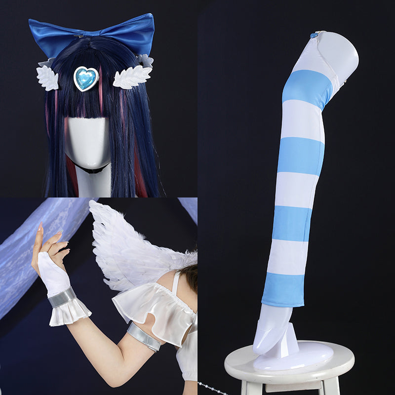 Panty And Stocking With Garterbelt Season 2 Stocking Angel Cosplay Costume