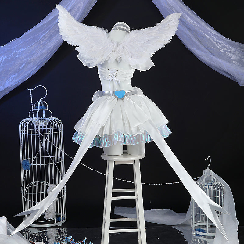 Panty And Stocking With Garterbelt Season 2 Stocking Angel Cosplay Costume