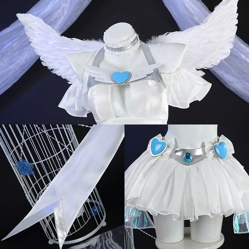 Panty And Stocking With Garterbelt Season 2 Stocking Angel Cosplay Costume