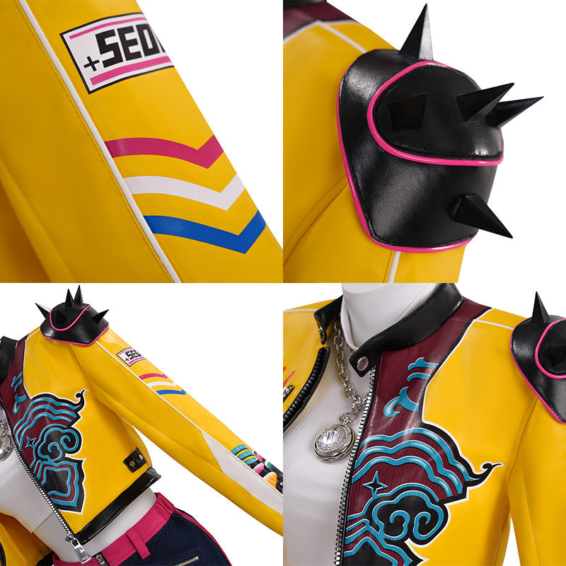 R KPop Demon Hunters HUNTR/X Rumi Cosplay Costume