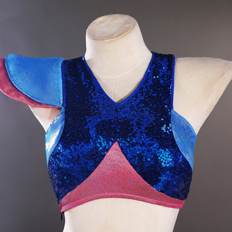Reboot 2025 Girl Blue Cosplay Costume