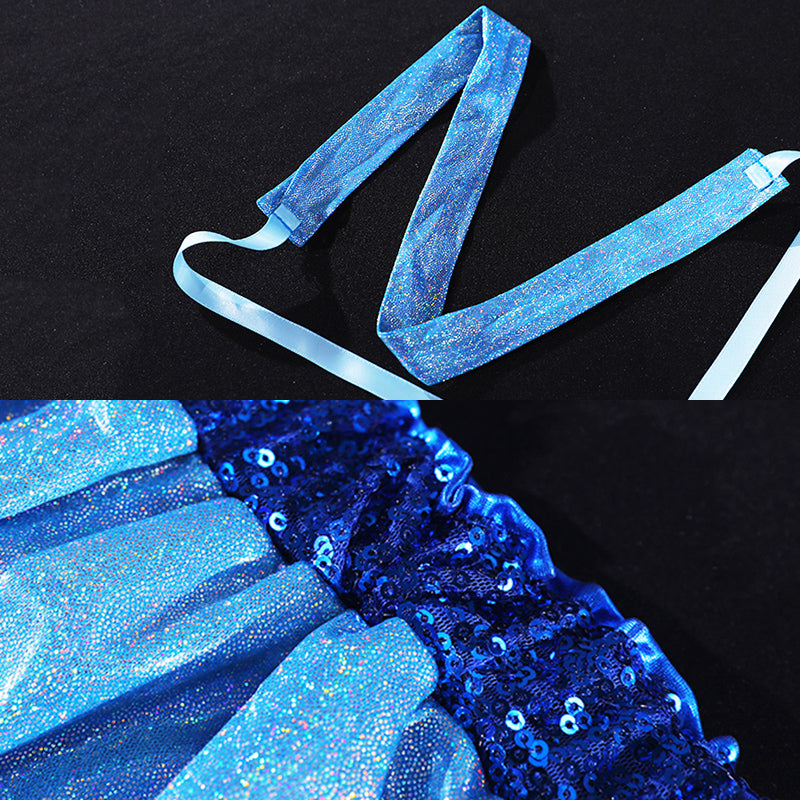 Reboot 2025 Girl Blue Cosplay Costume