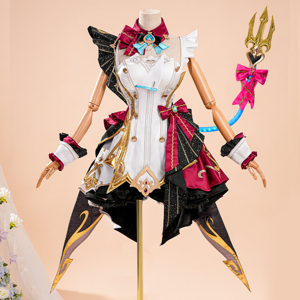 SR Genshin Impact Escoffier Cosplay Costume - Select Tail Color