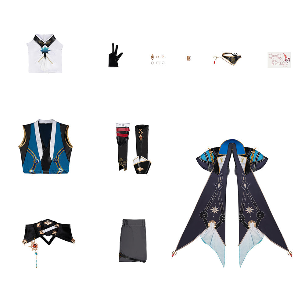 SR Honkai: Star Rail Anaxa Cosplay Costume
