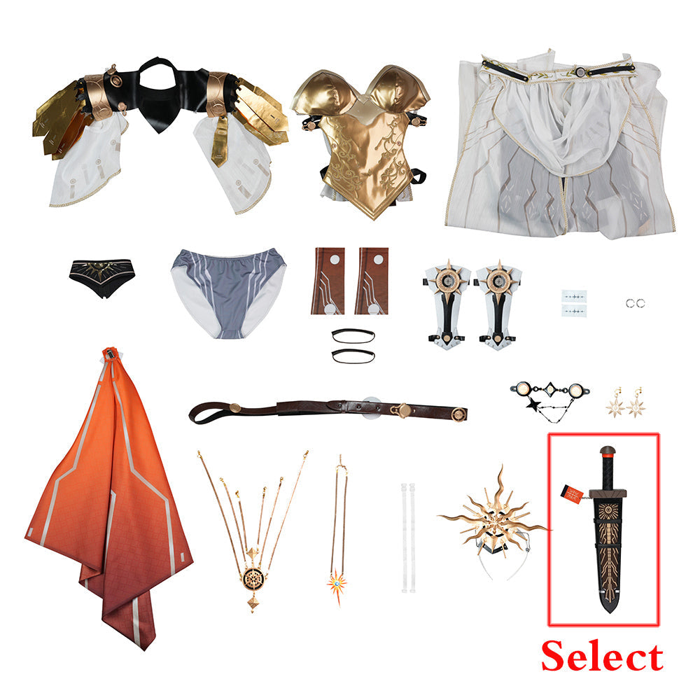 SR Wuthering Waves Augusta Cosplay Costume