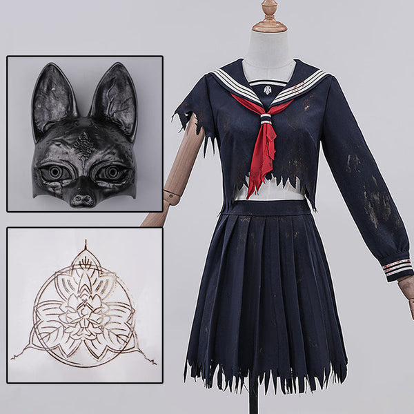 R Silent Hill f Hinako Shimizu Cosplay Costume - Mask Seclect