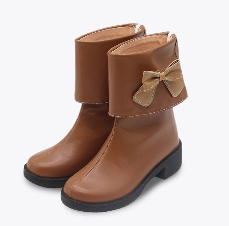 Spy ¡Á Family Code: White Anya Forger Cosplay Shoes