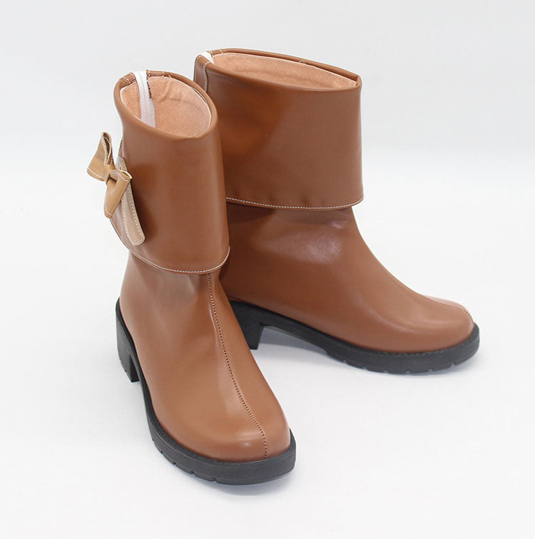 Spy ¡Á Family Code: White Anya Forger Cosplay Shoes
