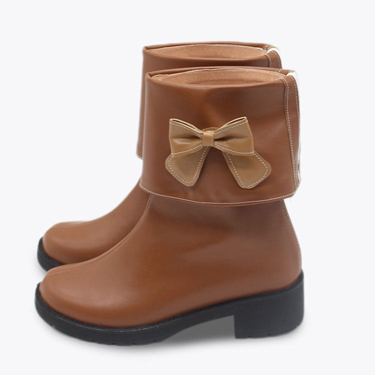 Spy ¡Á Family Code: White Anya Forger Cosplay Shoes