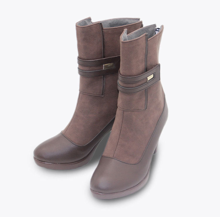 Spy ¡Á Family Code: White Yor Forger Cosplay Shoes