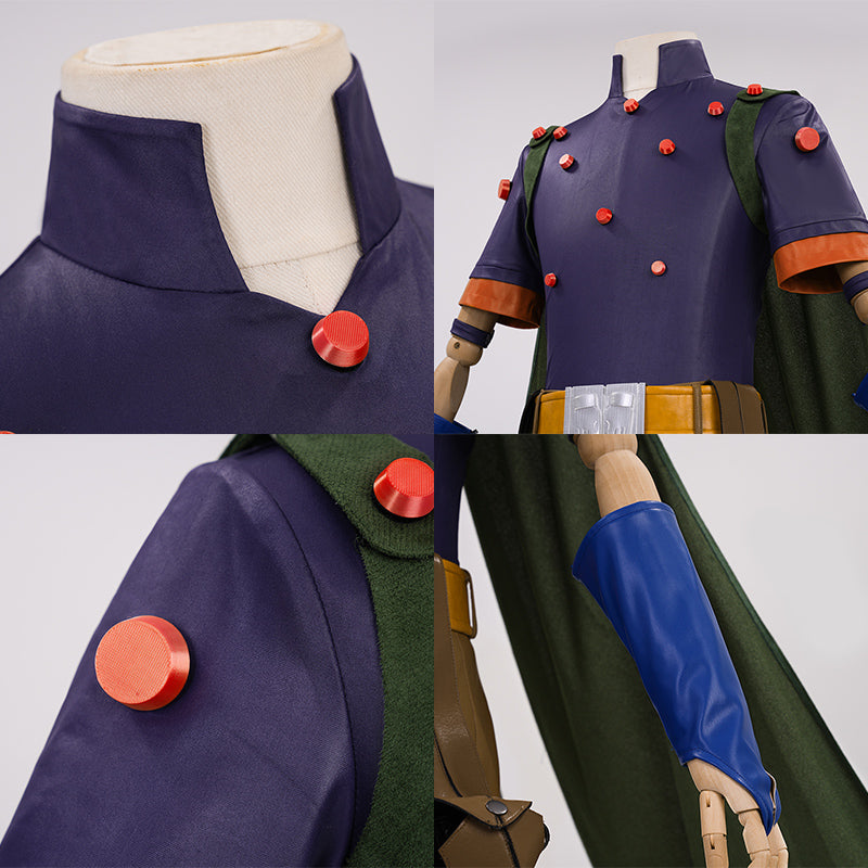 Steel Ball Run: JoJo's Bizarre Adventure Gyro Zeppeli Julius Caesar Zeppeli Cosplay Costume
