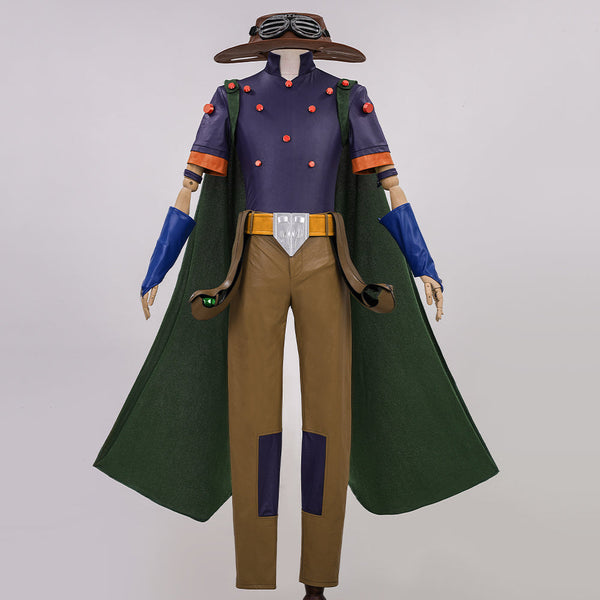 Steel Ball Run: JoJo's Bizarre Adventure Gyro Zeppeli Julius Caesar Zeppeli Cosplay Costume