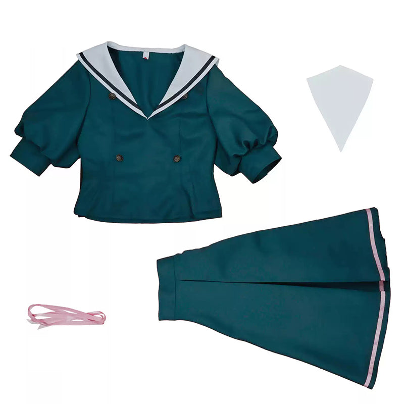 The Fragrant Flower Blooms with Dignity Kaoruko Waguri Summer School Uniform Cosplay Costume