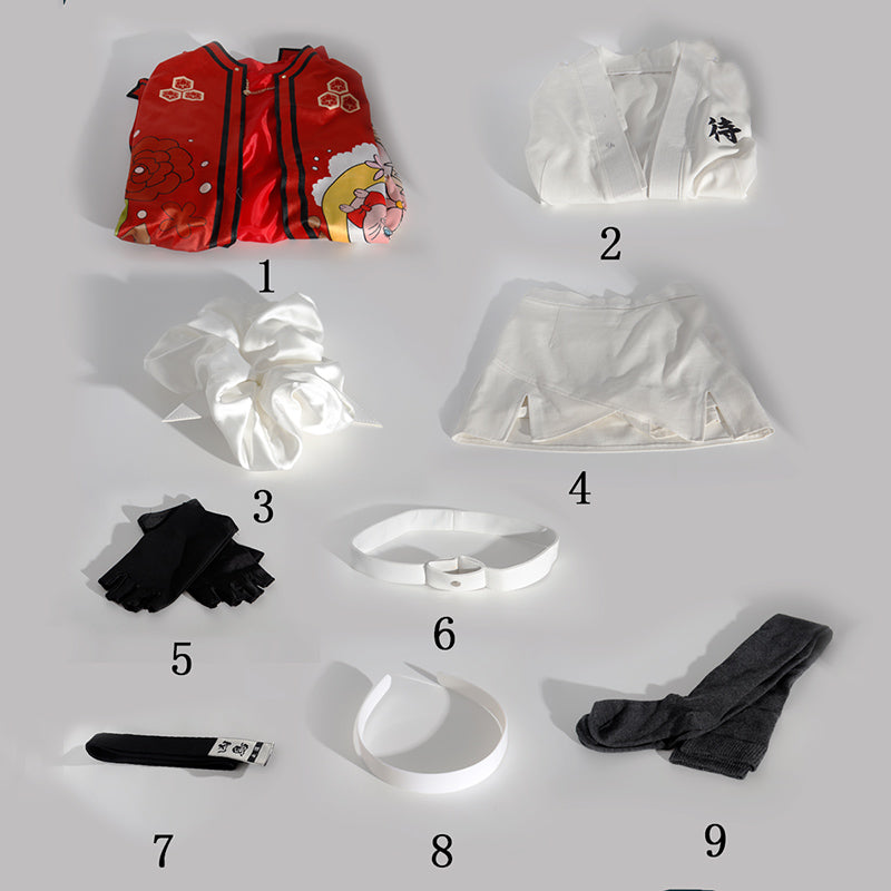 The Hundred Line -Last Defense Academy- Kyoshika Magadori Cosplay Costume