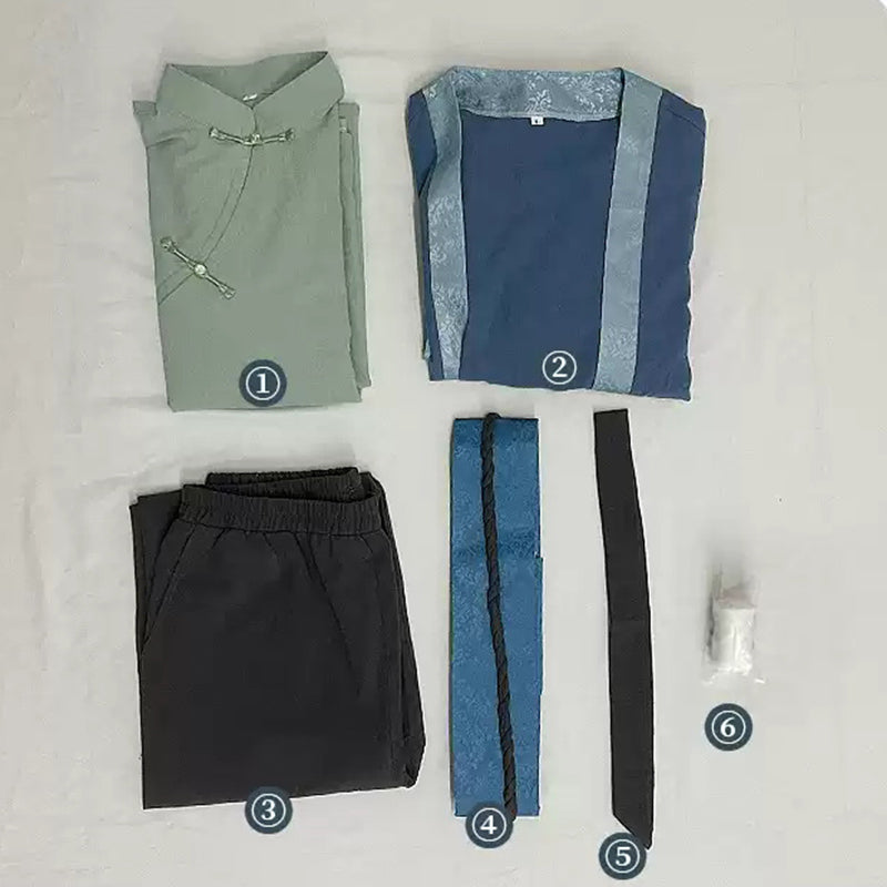 The Legend of Hei 2 Wuxian Cosplay Costume