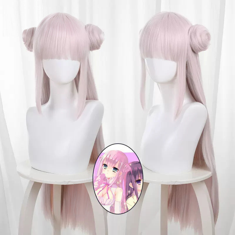 The Magical Girl and the Evil Lieutenant Used to Be Archenemies Katsute Maho Shojo to Aku wa Tekitai Shiteita Mimori Byakuya Cosplay Wig