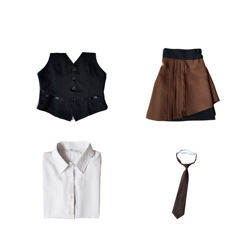 Tokyo Ghoul Touka Kirishima Anteiku Cafe Coffee Outfit Cosplay Costume