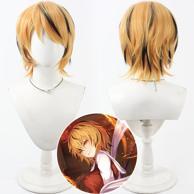 Touhou Project Shou Toramaru Cosplay Wig