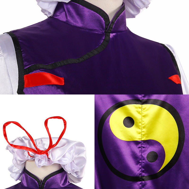 Touhou Project Yukari Yakumo Cosplay Costume