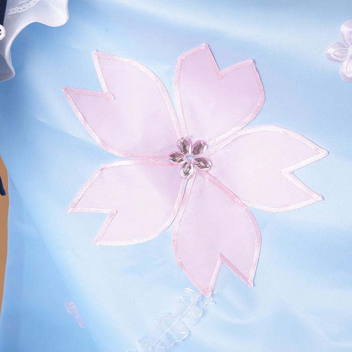 Touhou Project Yuyuko Saigyouji Cosplay Costume