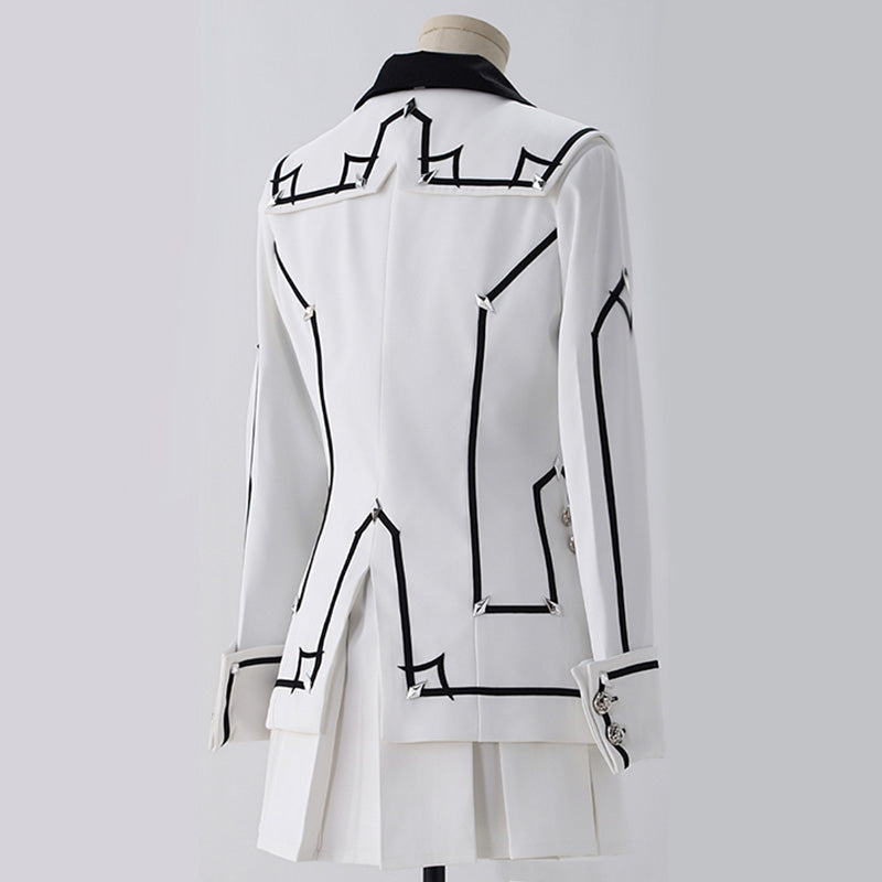 Vampire Knight Yuki Kuran White Cosplay Costume