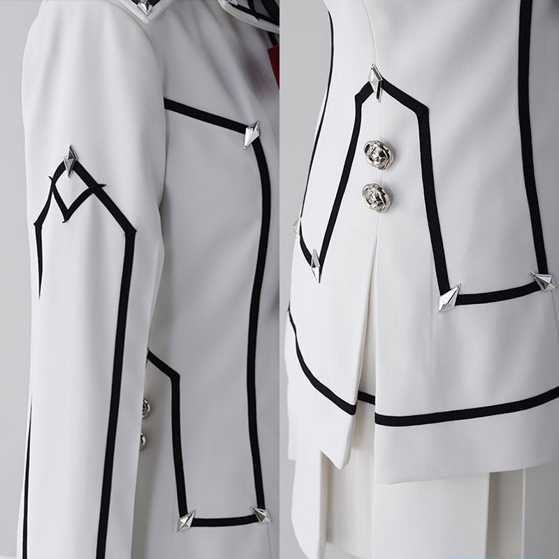 Vampire Knight Yuki Kuran White Cosplay Costume