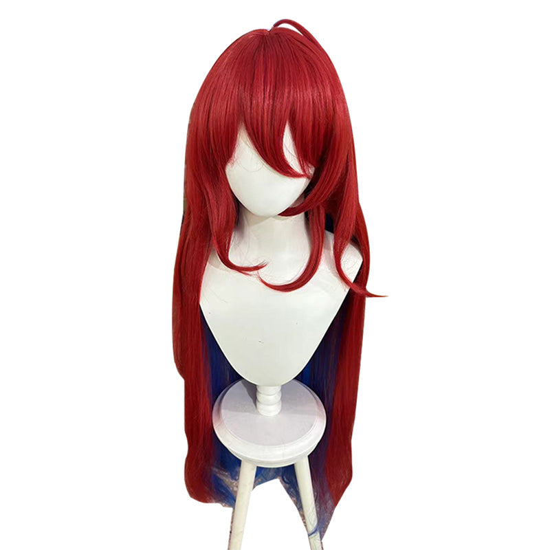 Virtual YouTuber -Justice- Elizabeth Rose Bloodflame Cosplay Wig