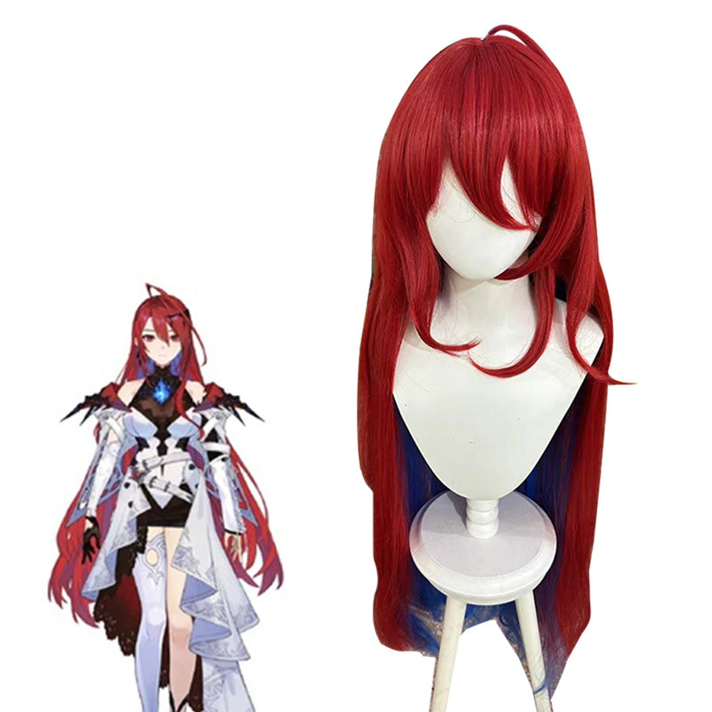 Virtual YouTuber -Justice- Elizabeth Rose Bloodflame Cosplay Wig