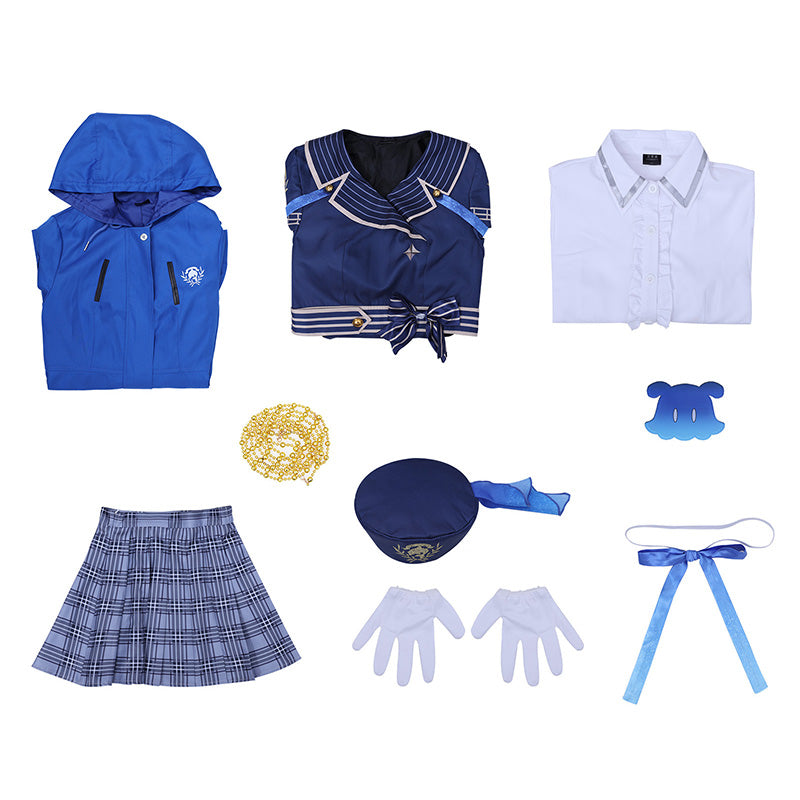 Virtual YouTuber Amagai Ruka Cosplay Costume