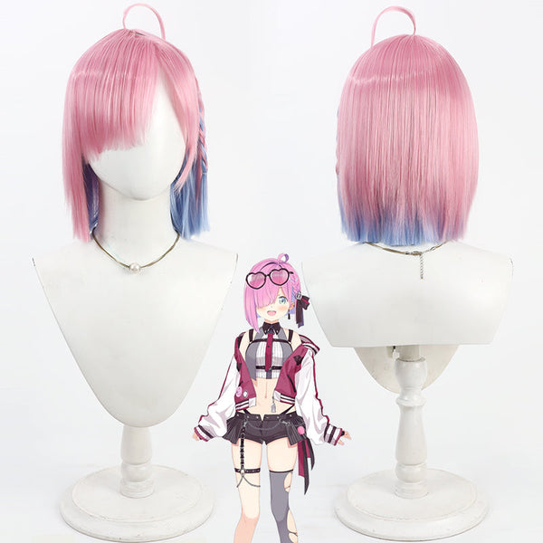 Virtual YouTuber Himemori Luna Fifth Costume Cosplay Wig