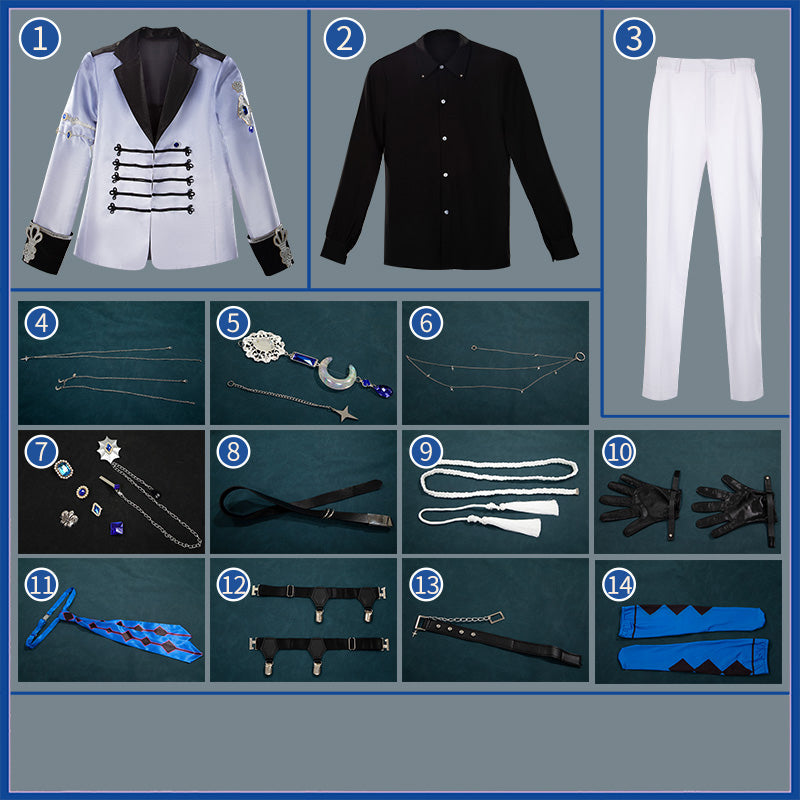 Virtual YouTuber NIJISANJI BY THE BEAT Seible Cosplay Costume