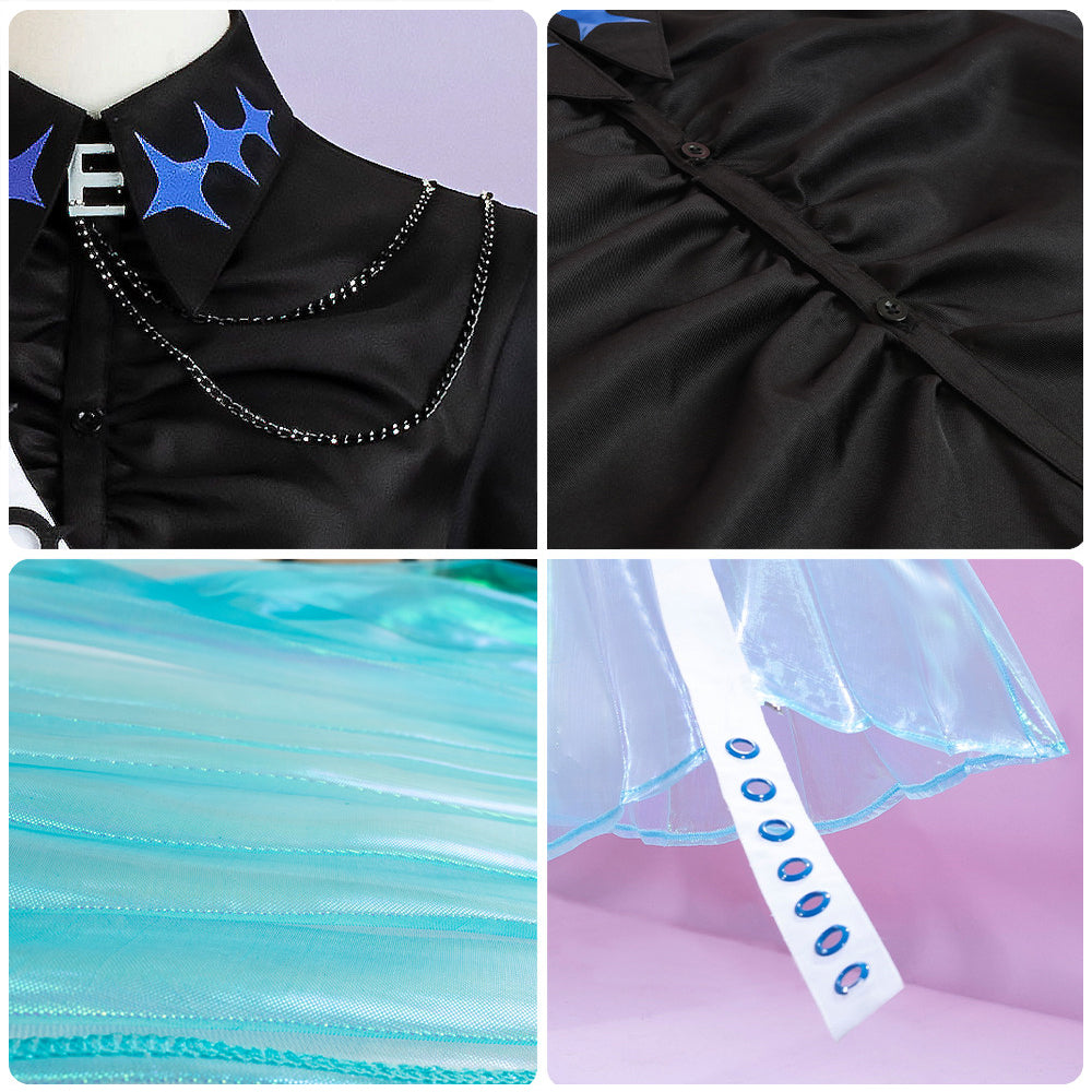 Virtual YouTuber NIJISANJI Dytica Hoshirube Sho Cosplay Costume