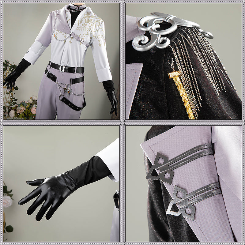 Virtual YouTuber NIJISANJI Kaelix Debonair Cosplay Costume
