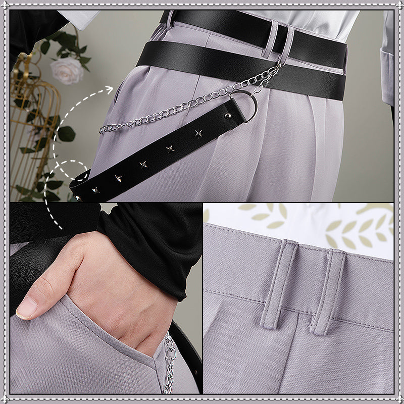 Virtual YouTuber NIJISANJI Kaelix Debonair Cosplay Costume