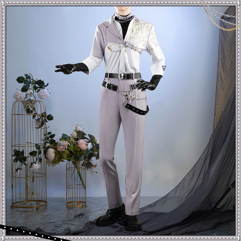 Virtual YouTuber NIJISANJI Kaelix Debonair Cosplay Costume
